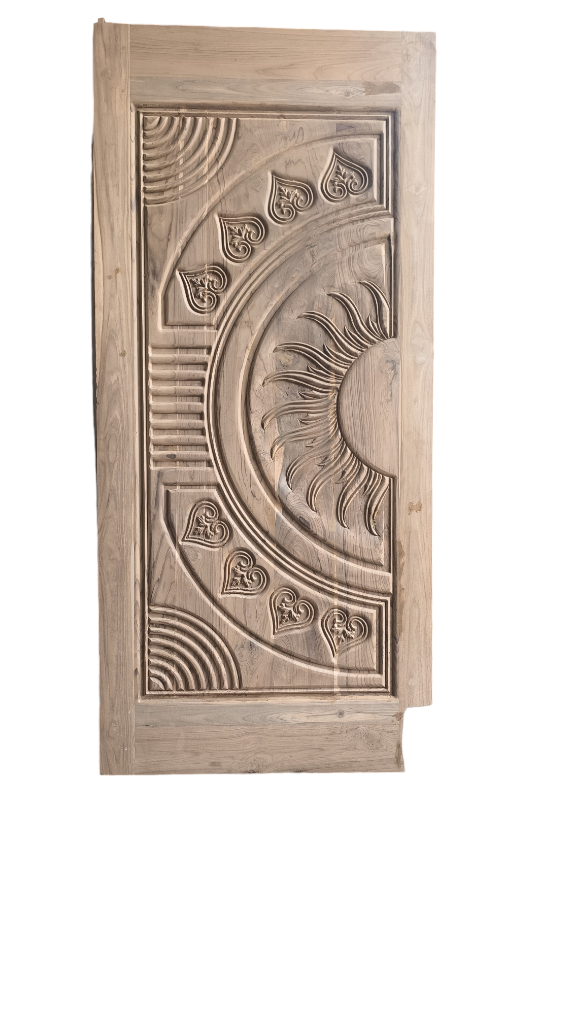 Transforming Homes with Sagwan Doors: A Story of Elegance and Security