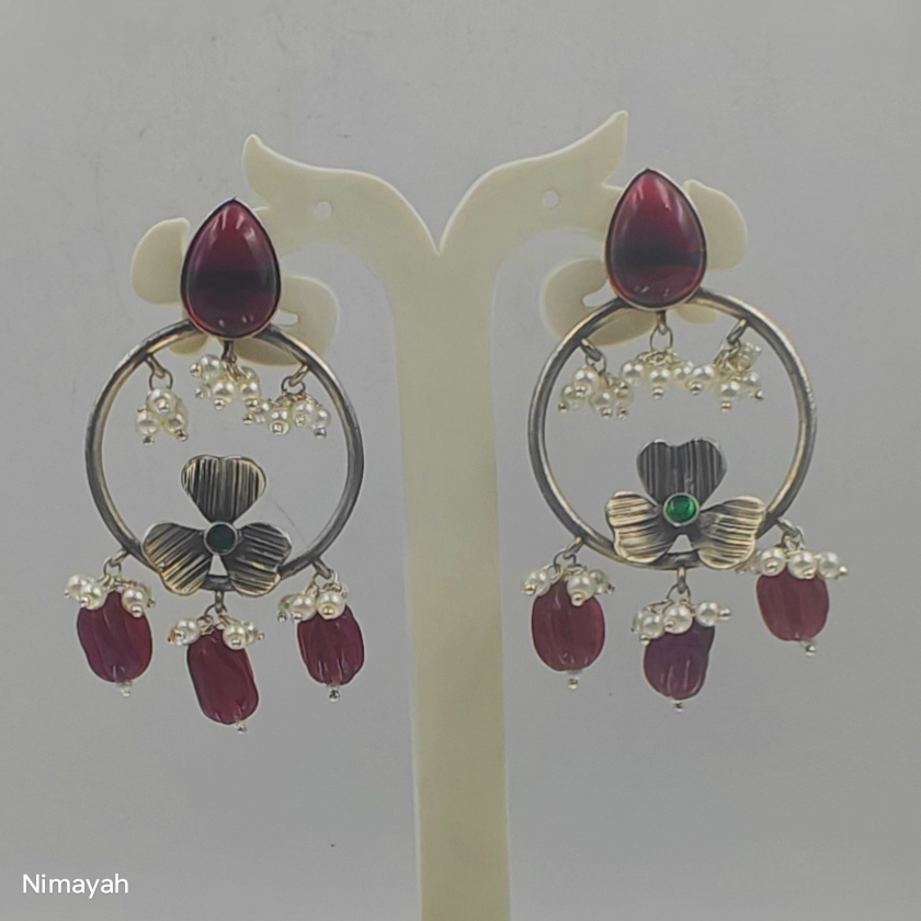 Embrace Elegance: How Red Floral Hoops Became Ria's Secret to Confidence