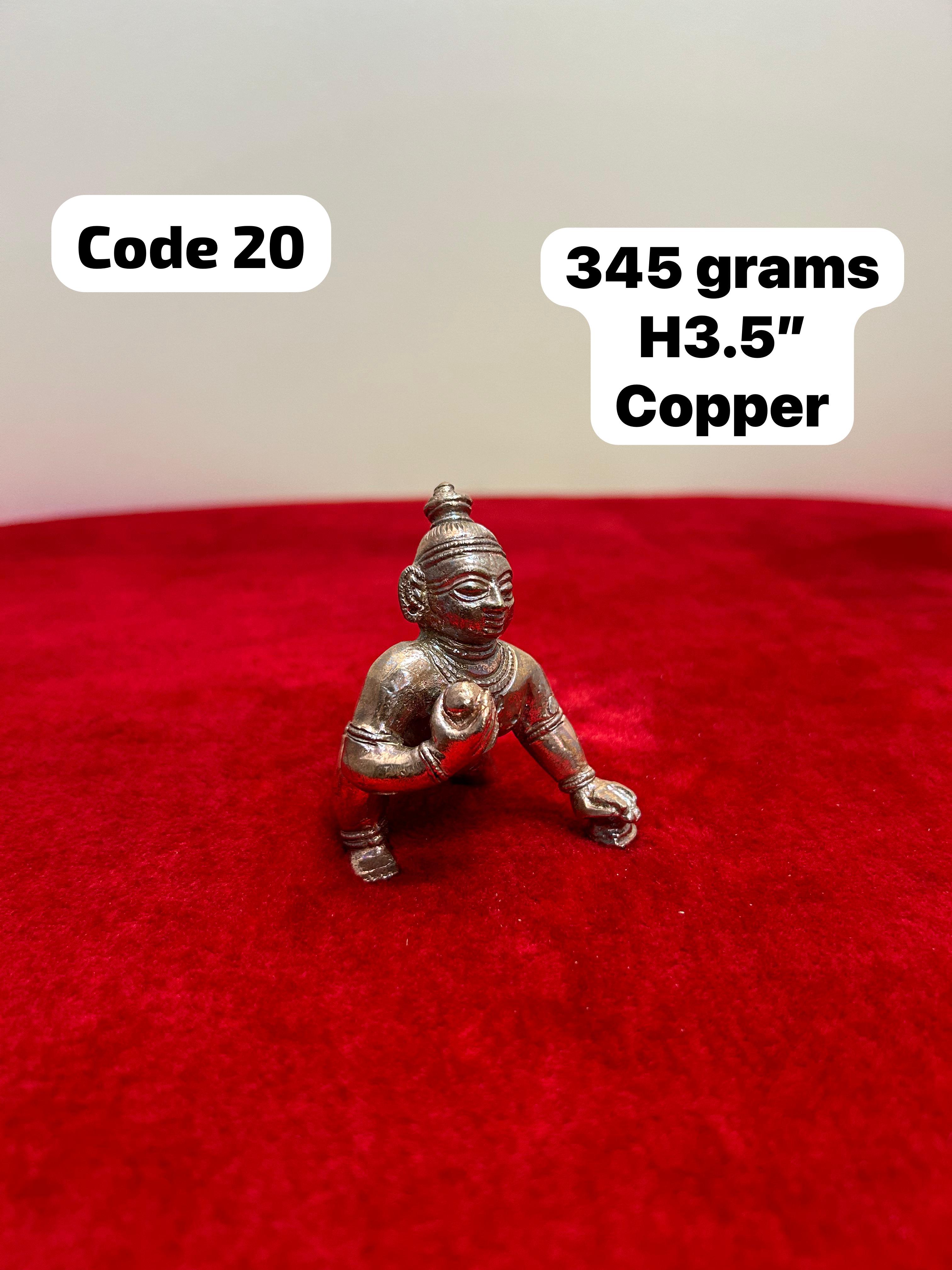 Transforming Spaces and Spirits: The Magic of the Copper Crawling Butter Ball Krishna