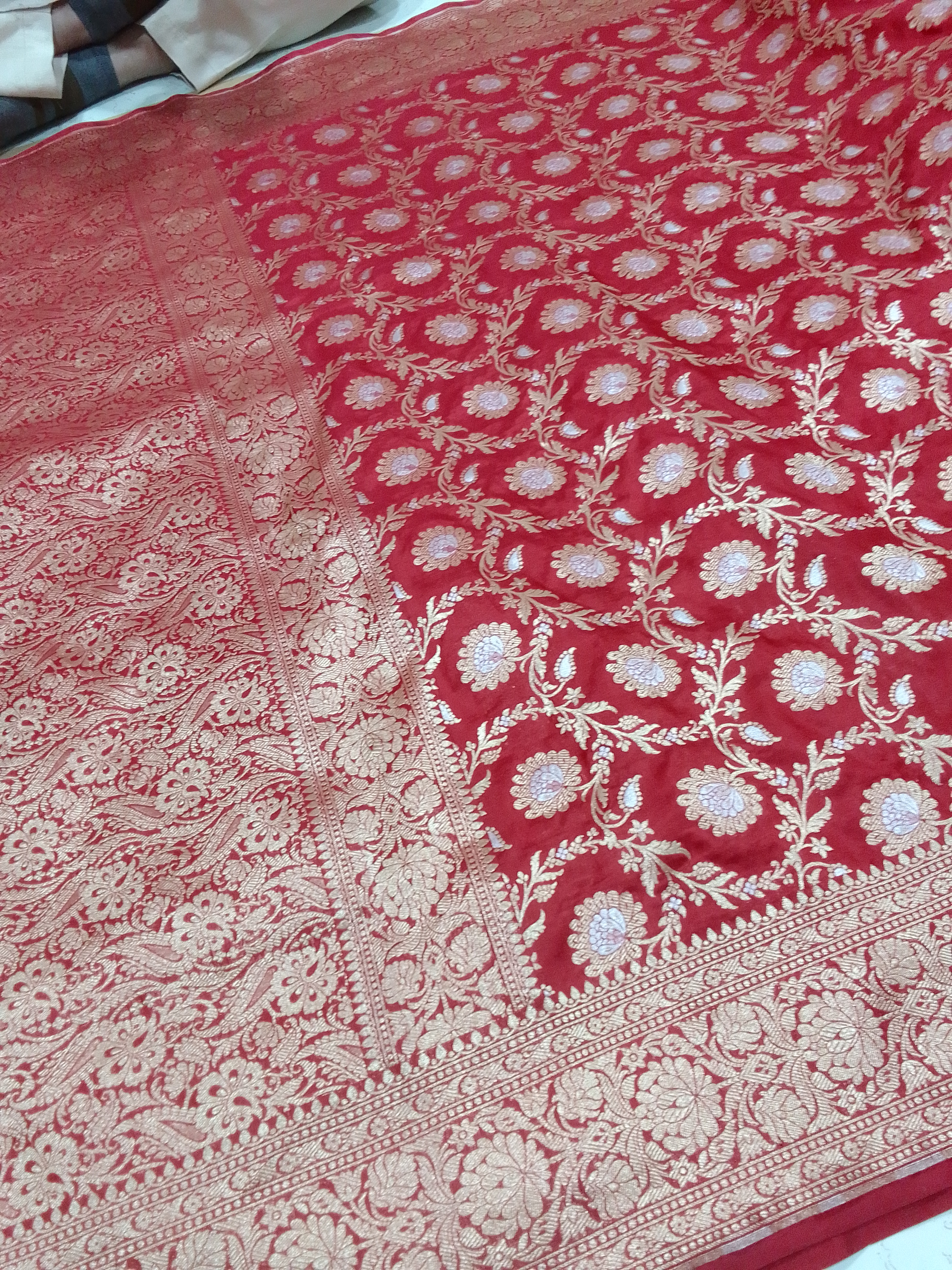 The Timeless Elegance of Pure Banarasi Silk Sarees: A Tale of Tradition and Grace