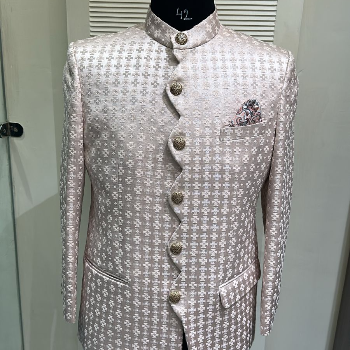 Elevate Your Style with the Baby Pink Bandhgala: A Perfect Blend of Tradition and Modernity