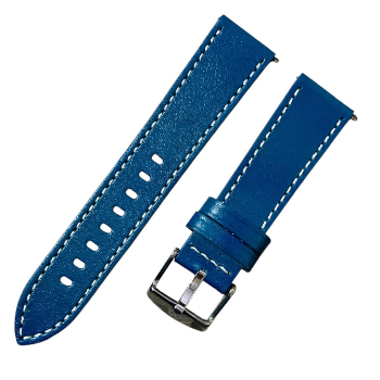 Elevate Your Style with Vintage Blue Leather Watch Straps: A Timeless Choice