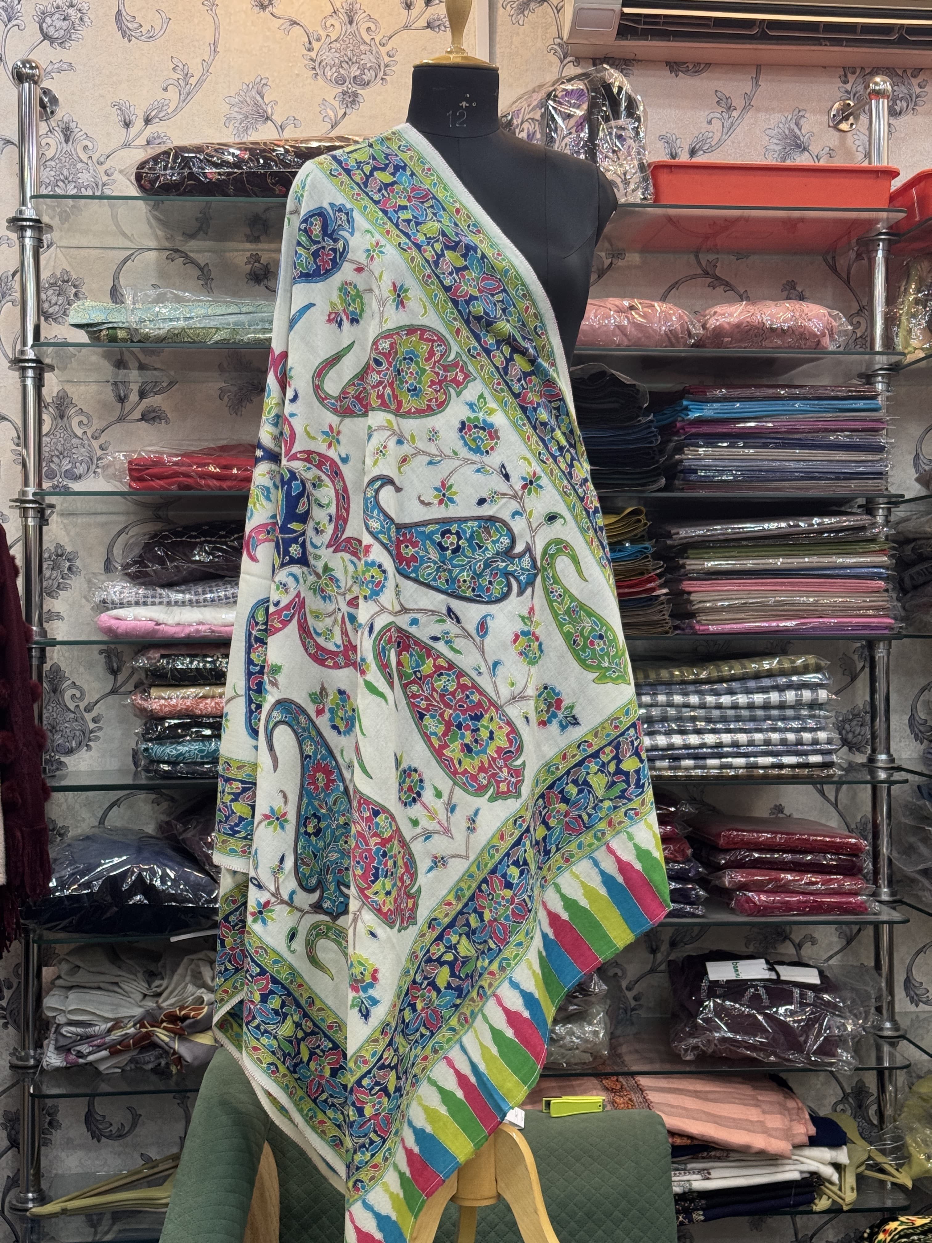 Embracing Elegance: The Story of Meera and Her Handcrafted Kalamkari Shawl
