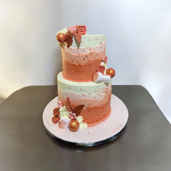Celebrating Milestones with the Perfect Coral Pink Birthday Cake