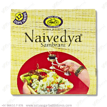 SATYA AGARBATTI STORES - Embracing Serenity: How Naivedya Dhoop Cups Transform Your Home Atmosphere in Dahanu