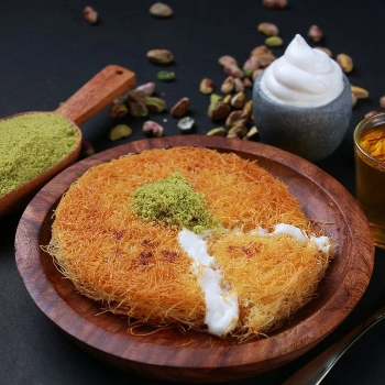 LATHA THE MULTICUISINE FAMILY RESTAURANT - Satisfy Sweet Cravings: How Kunafa with Ice Cream Solves the Modern Dessert Dilemma in Kalpakkam