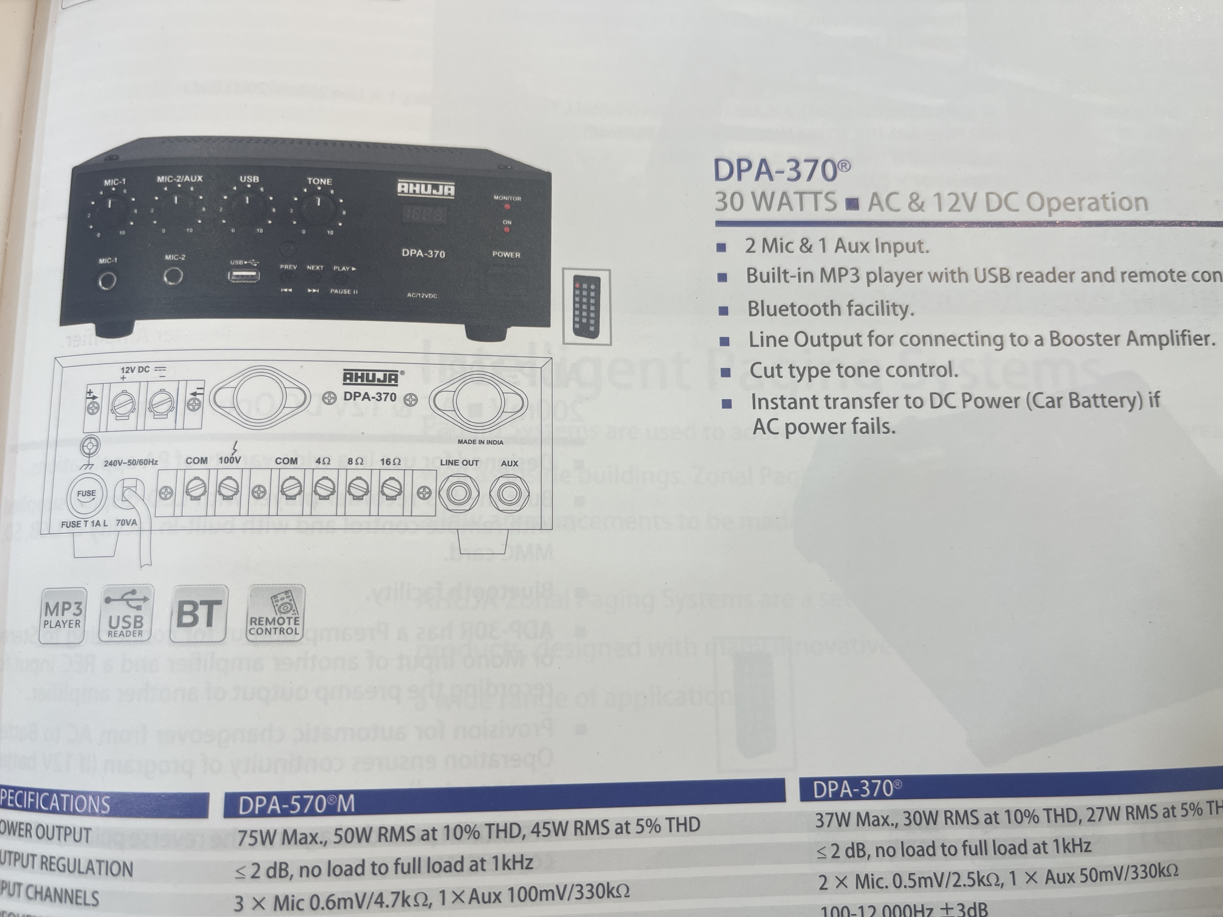 Pappu radio and watch co - Amplifying Dreams: How PA Amplifier DPA-370 Transforms Events for Small Business Owners in JAMMU