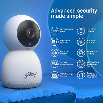 NEHA SECURITY - Securing Peace of Mind: How Godrej's 3MP WiFi Camera Transformed Neha's Home Security in Robertsganj