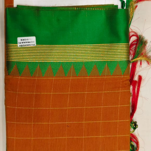 Embrace Tradition with Temple Checks Sarees: A Timeless Choice for the Modern Woman