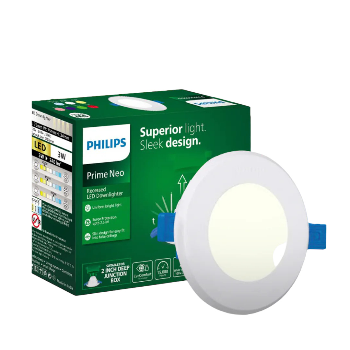 Illuminating Lives: How Philips Prime Neo 3W LED Downlight Transforms Homes and Hearts
