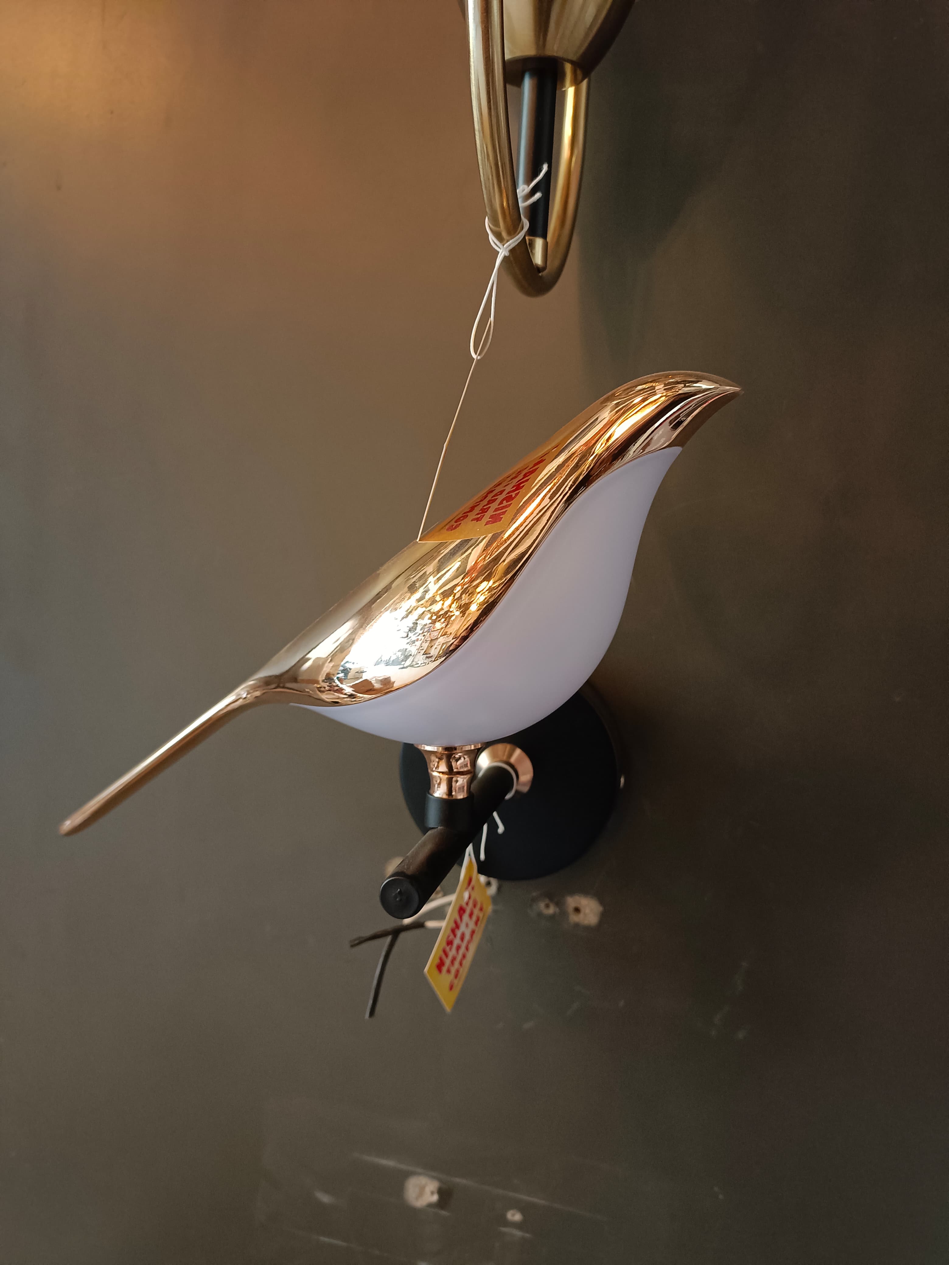 Nishant trading - Transform Your Living Space with the Enchanting Bird Shape Wall Lamp