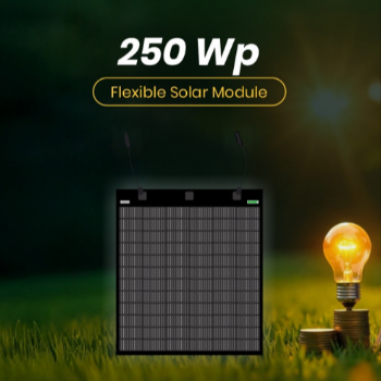 Empowering Shalini's Journey to Sustainable Living with Waaree 250Wp Mono Perc Flexible Solar Module