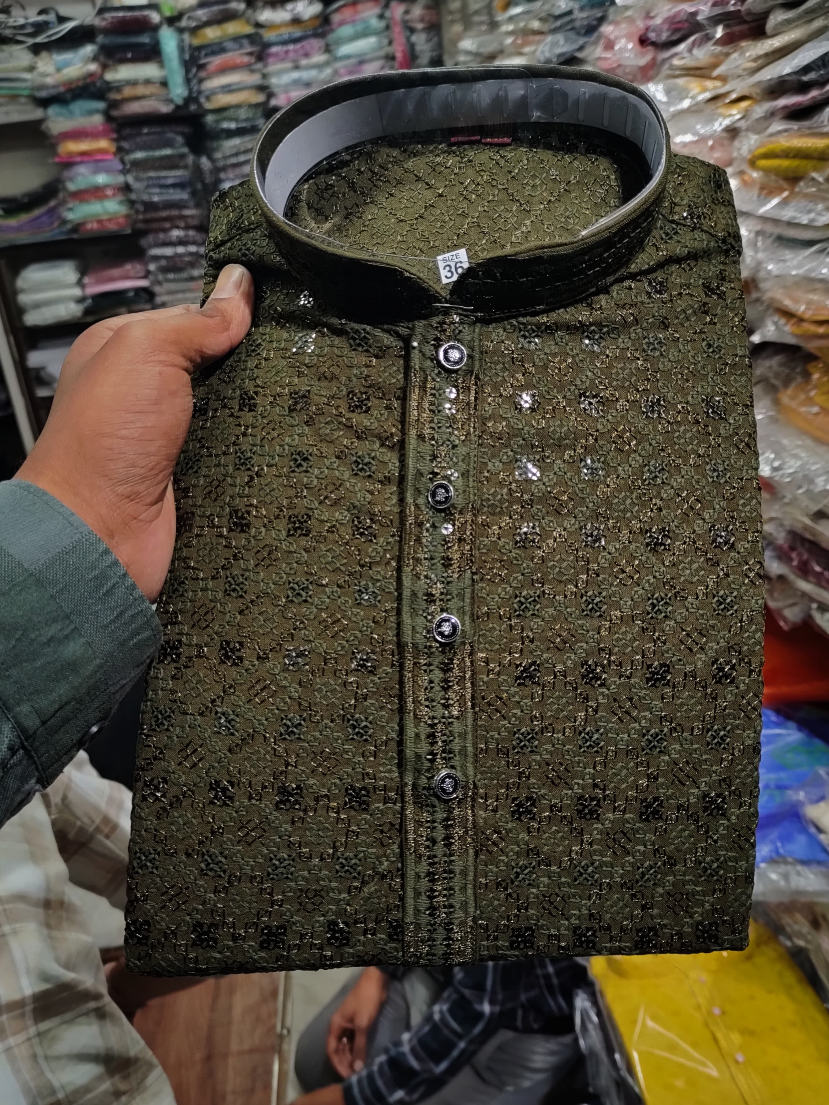 AADI STORES - Embrace Elegance: How a Stylish Mehndi Green Kurta Transforms Lives