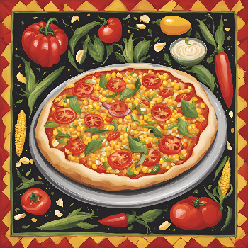 NIKHIL CHARAK - Savoring Simplicity: How Veggie Corn Pizza Solves Your Mealtime Dilemma in Chamba