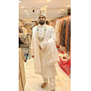 DIVA - Elevate Your Elegance: Discover the Perfect Designer Handwork Sherwani in Delhi