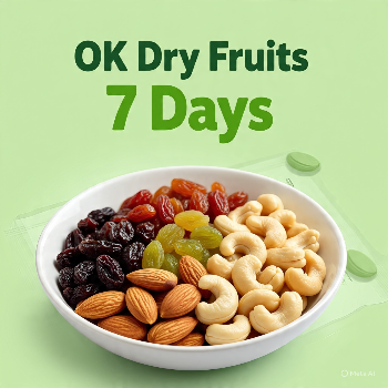 Ok dryfruits - हेल्दी फूड हेल्दी फॅमिली in URALIKANCHAN
