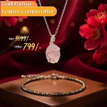 HEALING GEMS - Celebrate new beginnings this Gudi Padwa with a special festive combo! 💖 in Surat
