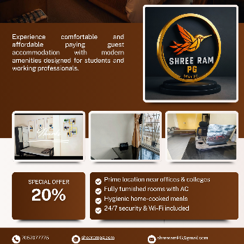 SHREE RAM P G - Best PG in talwade – Shree Ram PG (Comfortable & Affordable Stay) in Pune
