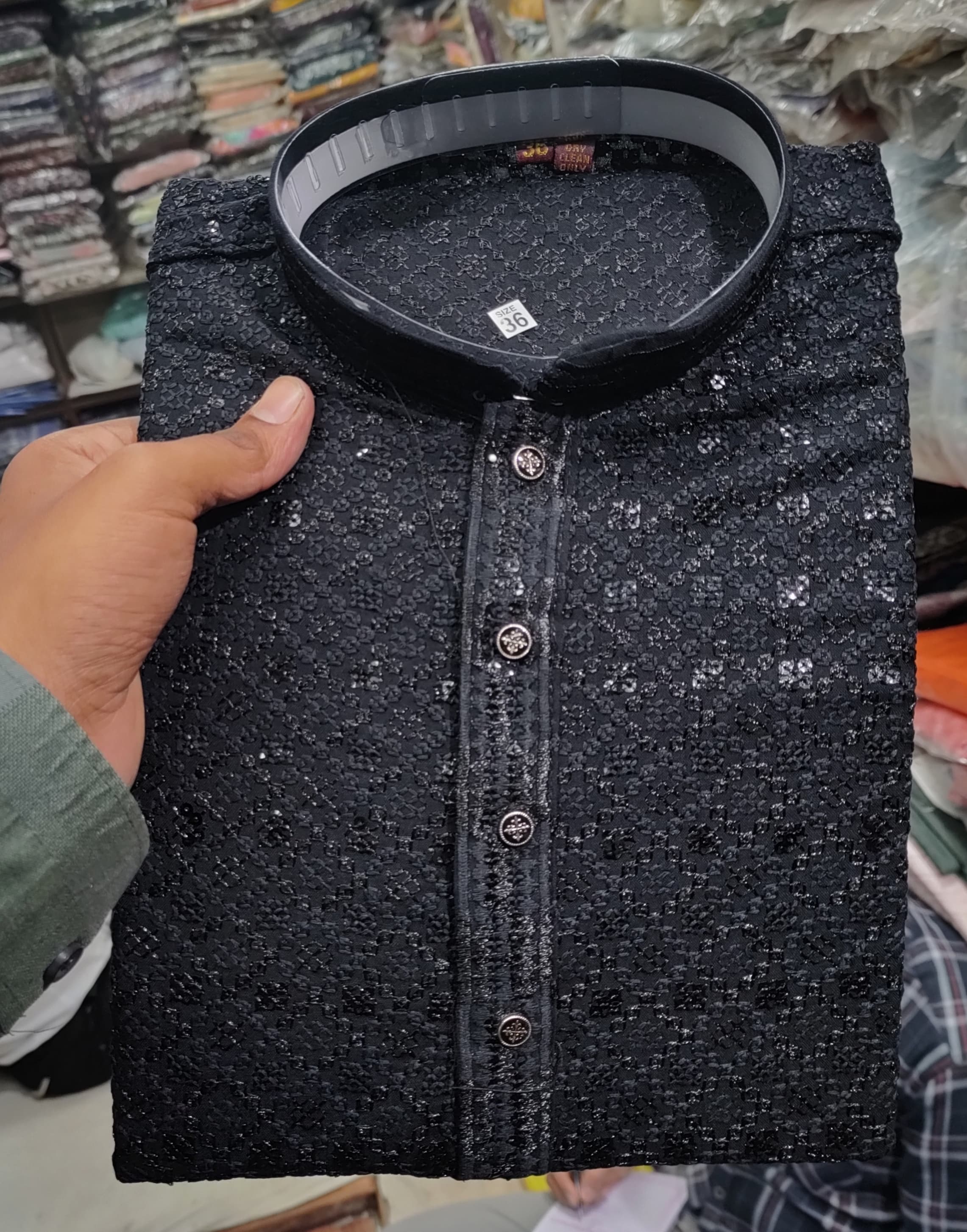 Elegance Redefined: How the Black Chikan Men's Kurta Solves a Modern Man’s Style Dilemma