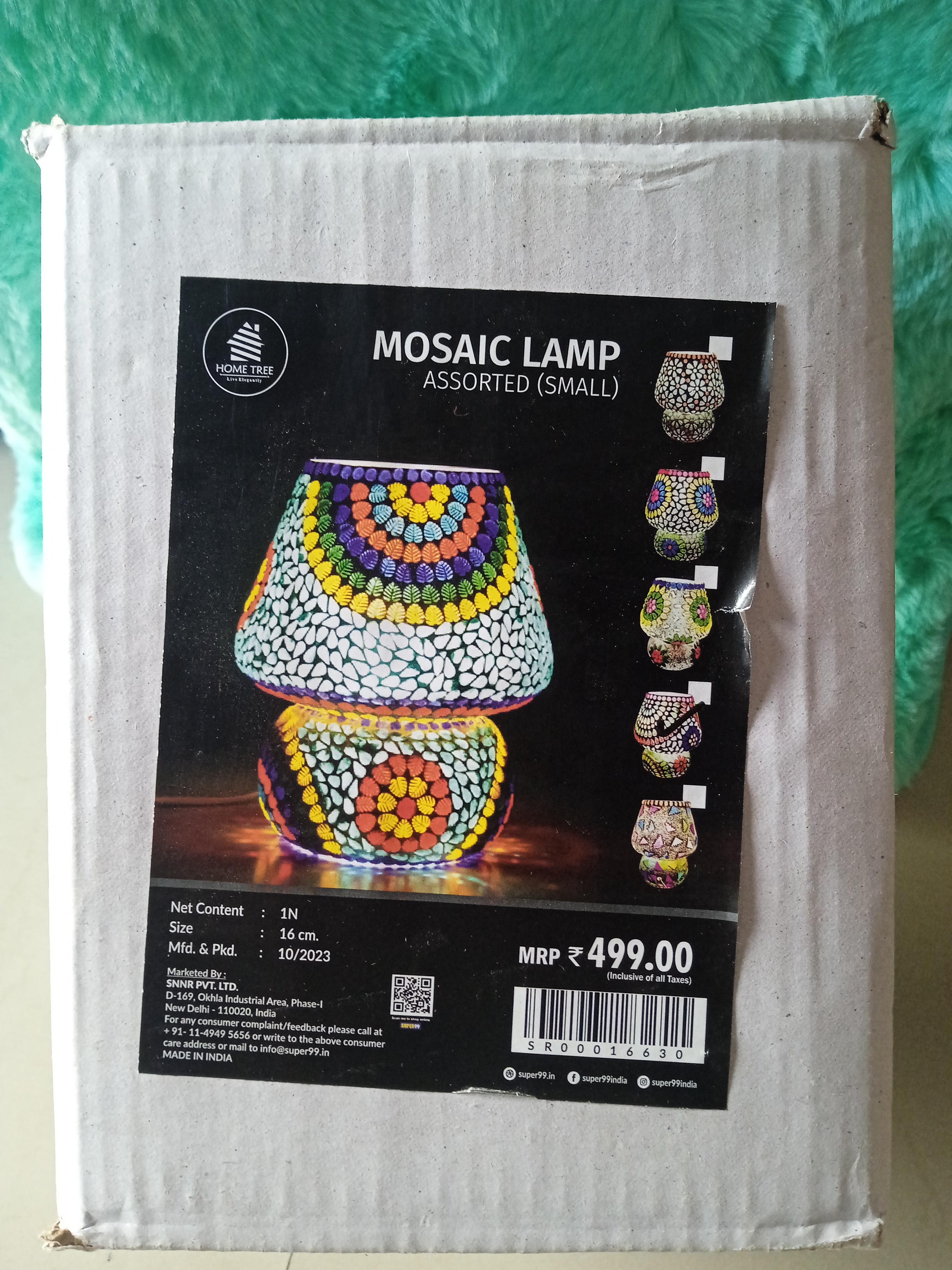 Illuminating Lives: How a Mosaic Lamp Transformed Priya's Home