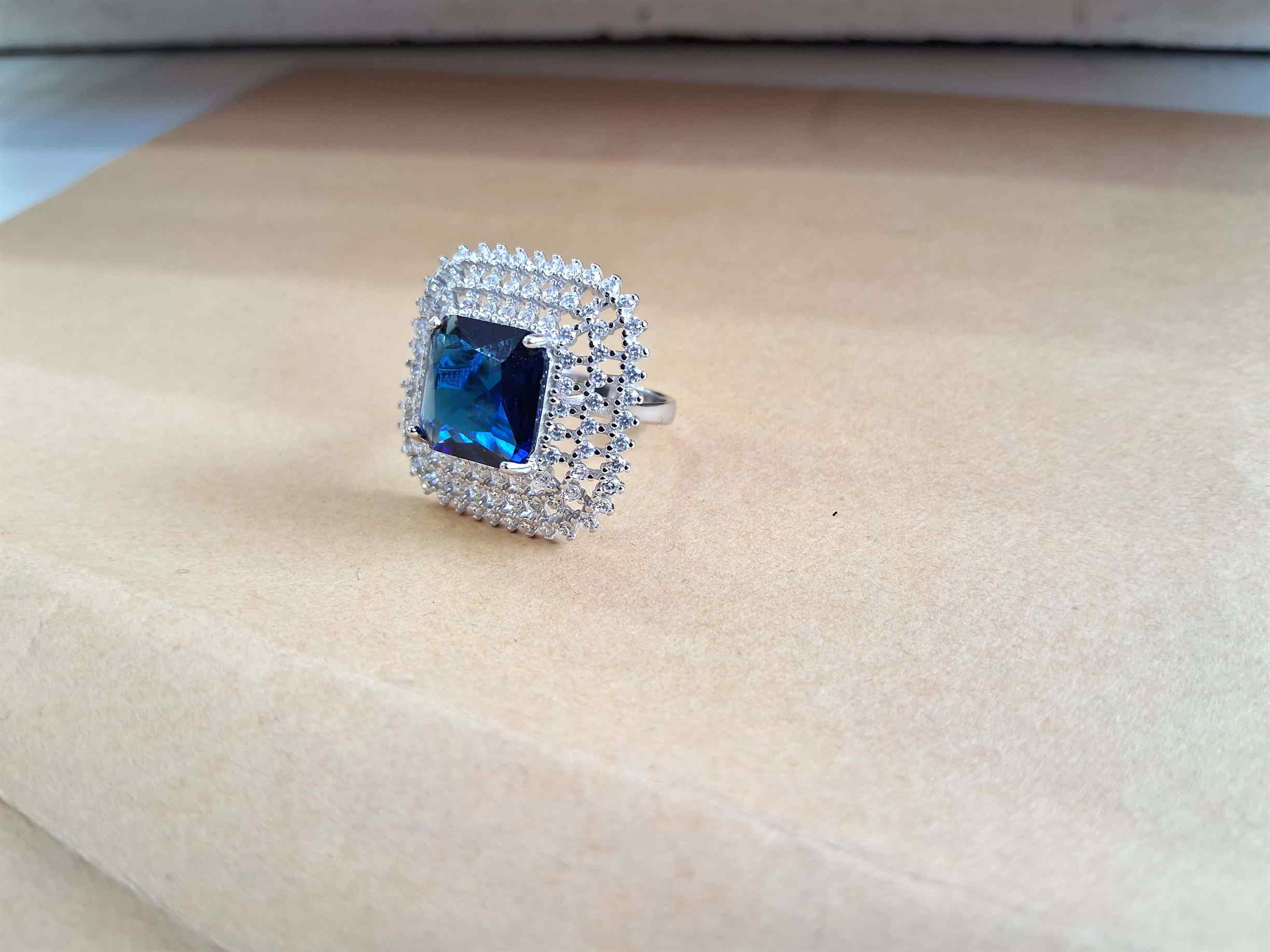 The Silver Lining: A Story of Elegance and Empowerment with the Silver Cocktail Ring