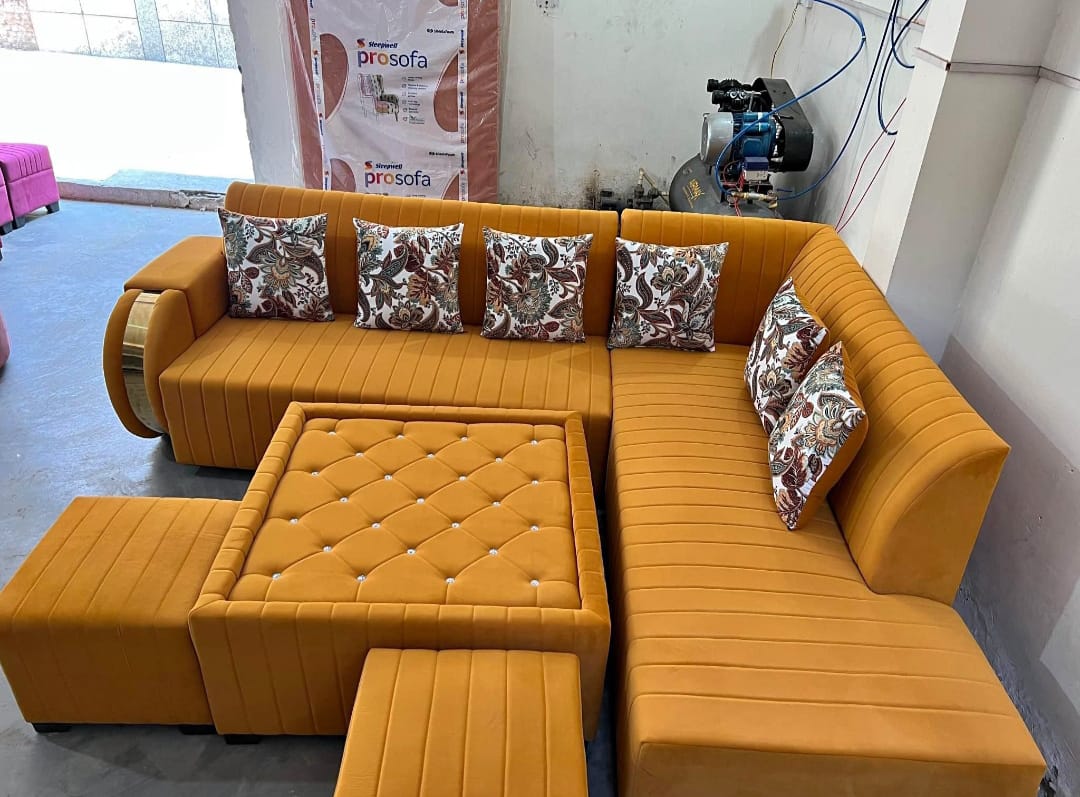 SHRI SHUBHAM TRADERS - Transforming Living Spaces: How Our Cushion Sofa Set Solves Comfort and Style Dilemmas in BANDA