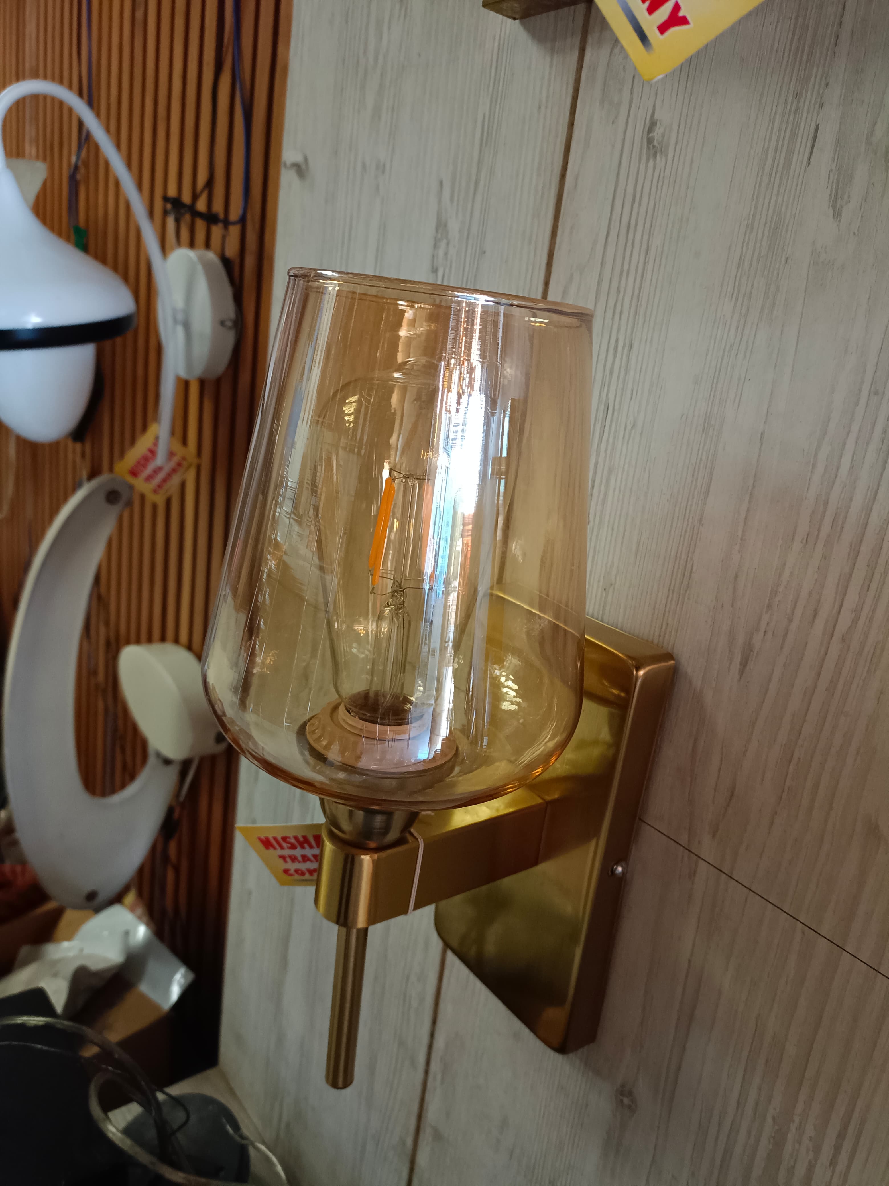 Illuminate Your Home with Elegance: The White Lotus Glass Wall Lamp