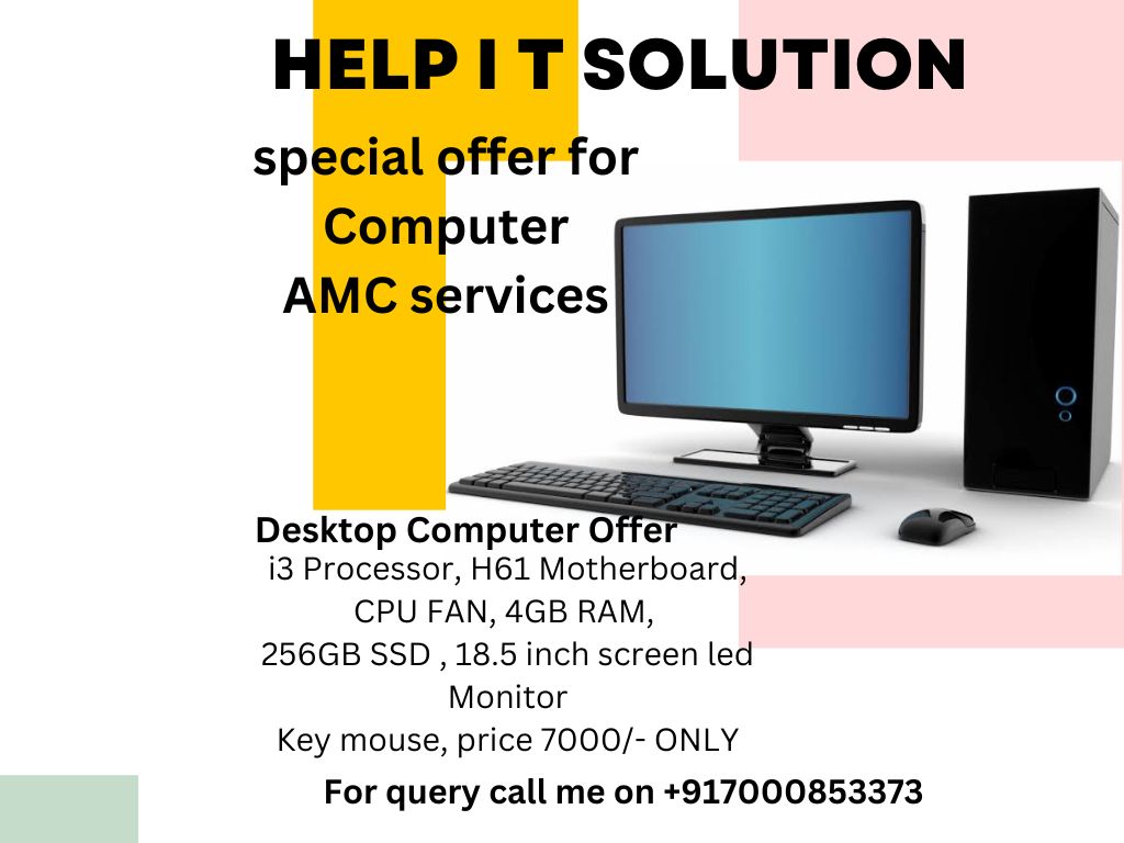 HELP IT SOLUTION - Empower Your Business with the Right Desktop: A Story of Transformation in JABALPUR