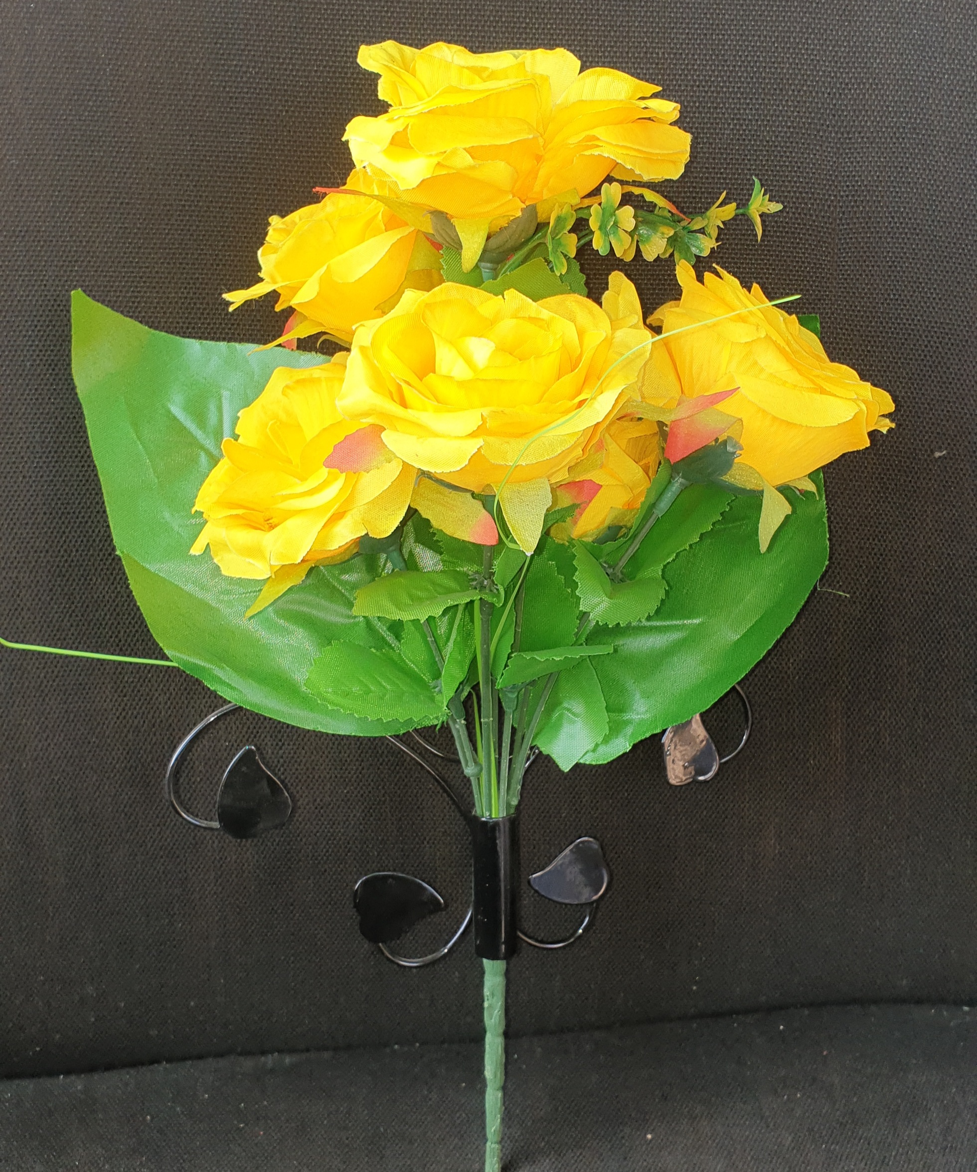 How a Yellow Flower with Wall Stand Brought Tranquility into Priya’s Home