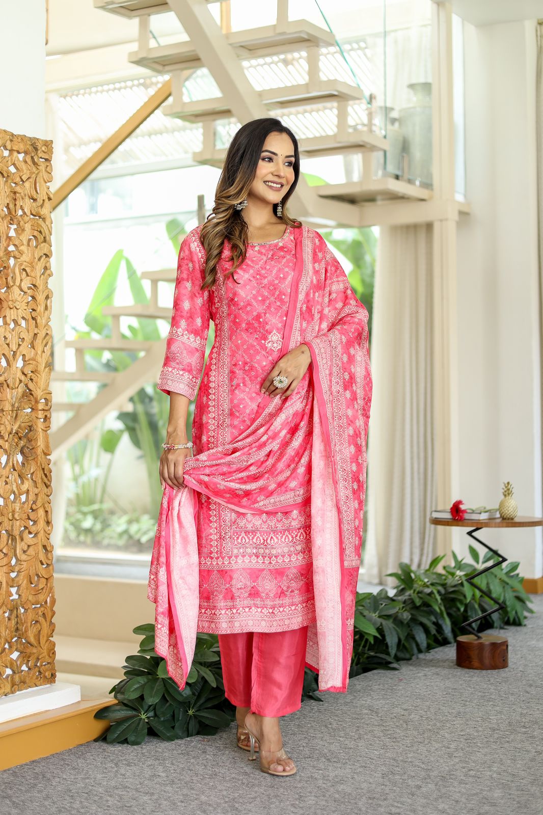 Embrace Elegance: How Muslin Digital 3-Piece Sets Transform Women's Wardrobe