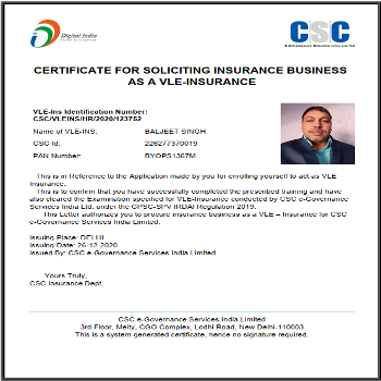 KRISHANA FINANCE SERVICE - CSC VLE in Bhiwani
