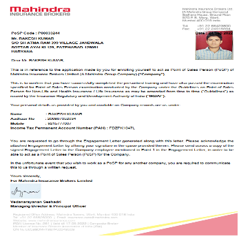 KRISHANA FINANCE SERVICE - MAHINDRA in Bhiwani