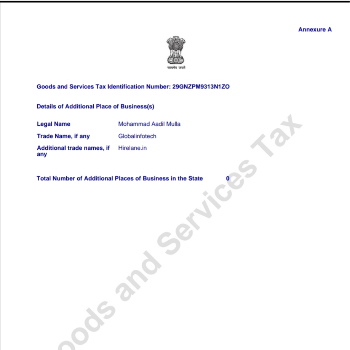 Global Info Tech Solutions - GST in Hubli