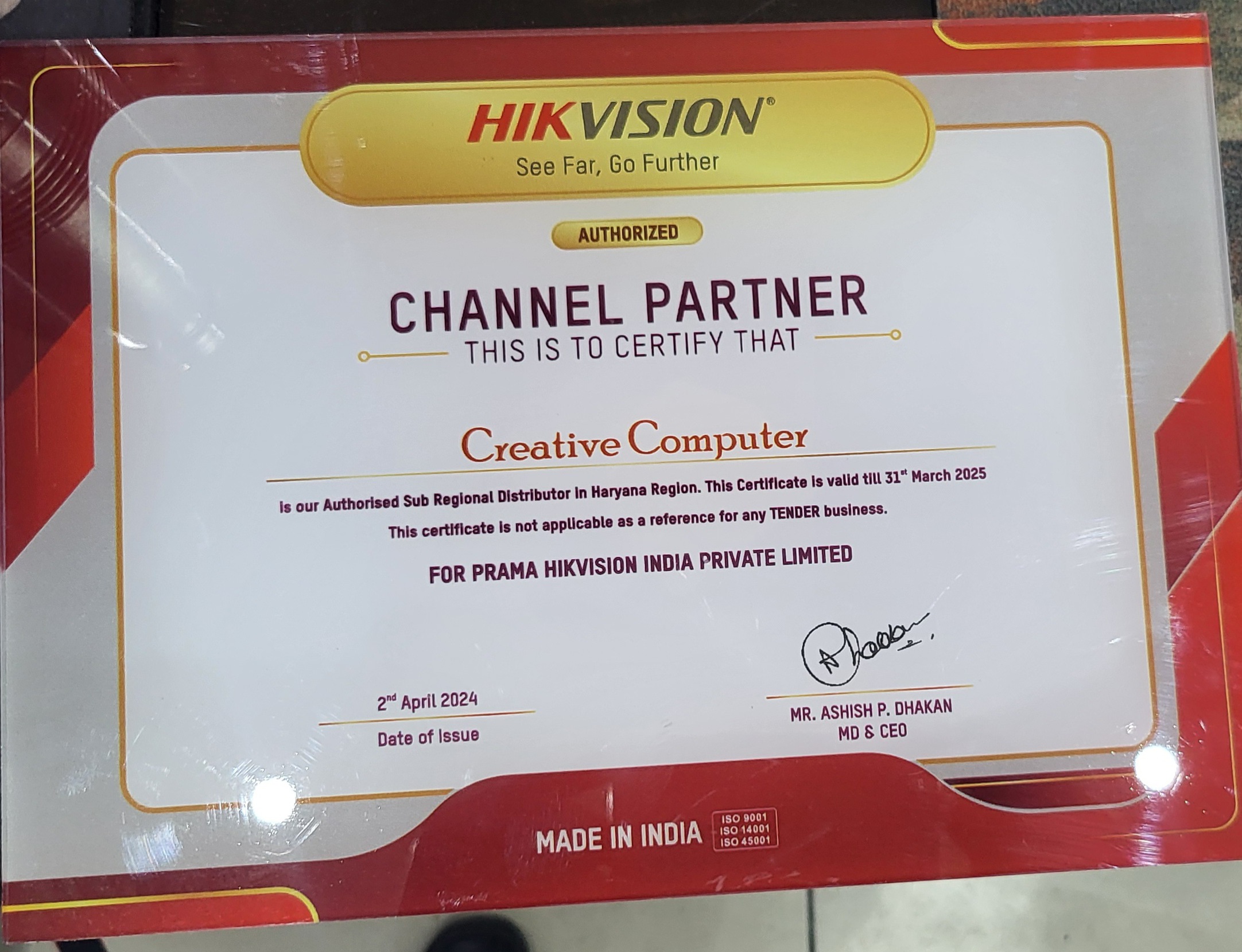CREATIVE COMPUTER - Hikvision in Yamunanagar