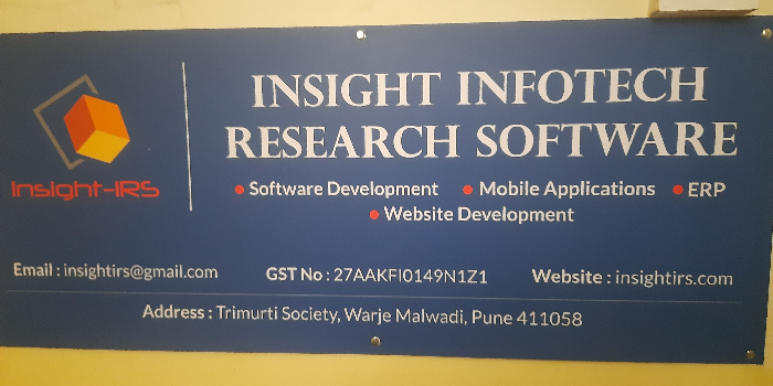 INSIGHT INFOTECH RESEARCH SOFTWARE - INSIGHT INFOTECH RESEARCH SOFTWARE in Pune