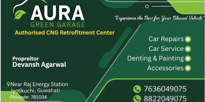 AURA GREEN GARAGE - AURA GREEN GARAGE in GUWAHATI
