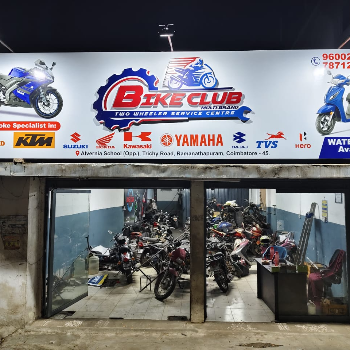 BIKE CLUB TWO WHEELER MULTI BRAND SERVICE CENTER - Gallery in Coimbatore