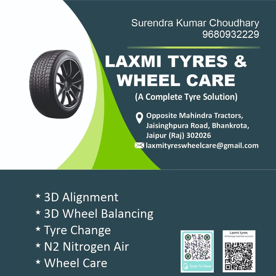 LAXMI TYRES AND WHEEL CARE - Gallery in BHAKROTA