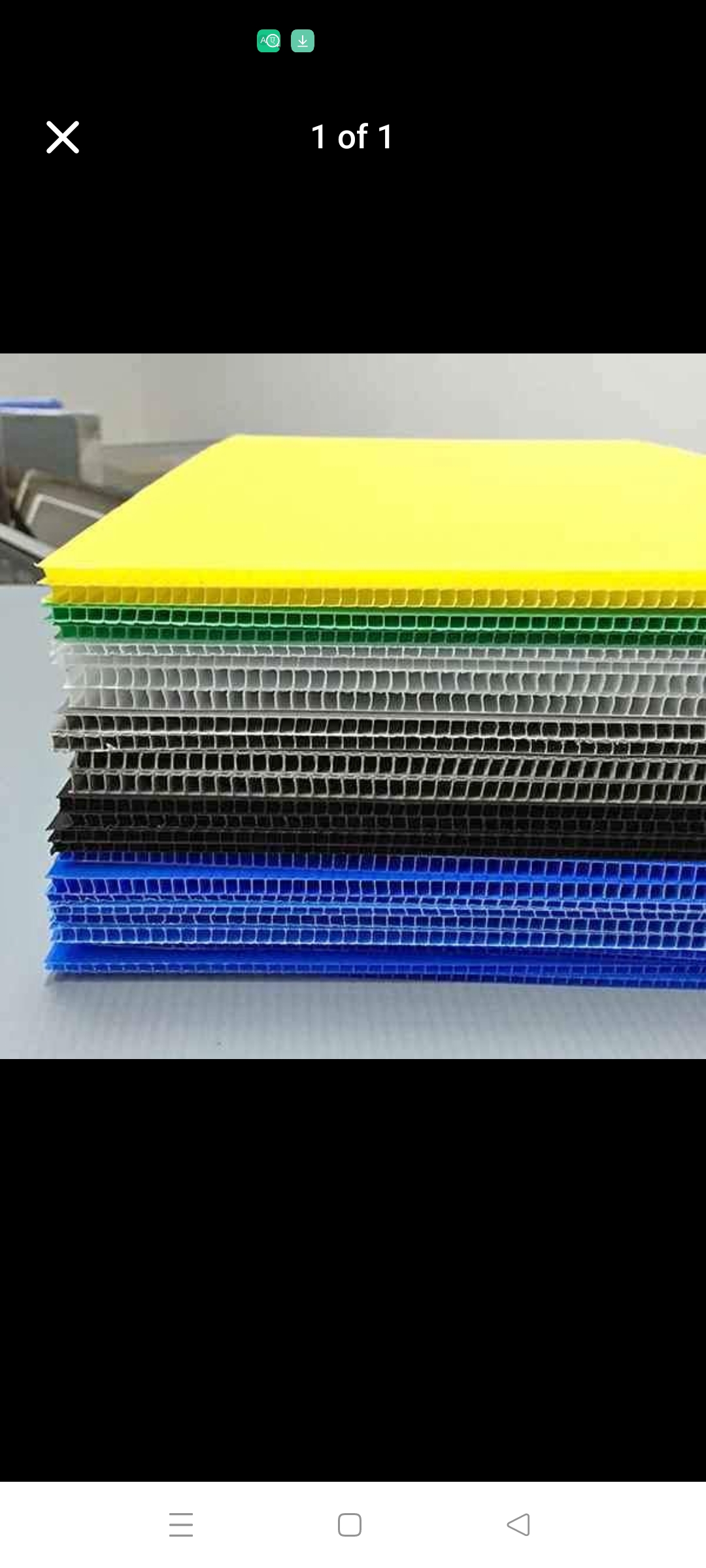 D Drops fiber sheet - Gallery in Morbi
