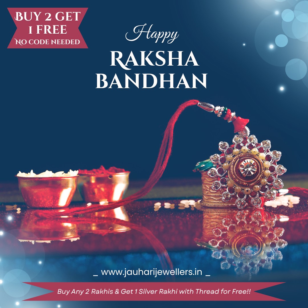 Buy 2 Silver Rakhi & Get 1 Free !