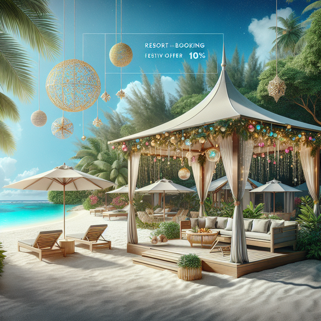 Resort booking festive offer