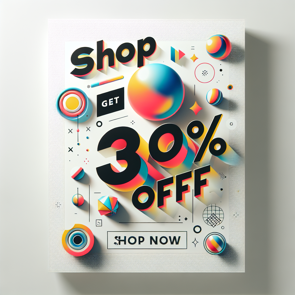 SHOP NOW GET 30% OFF