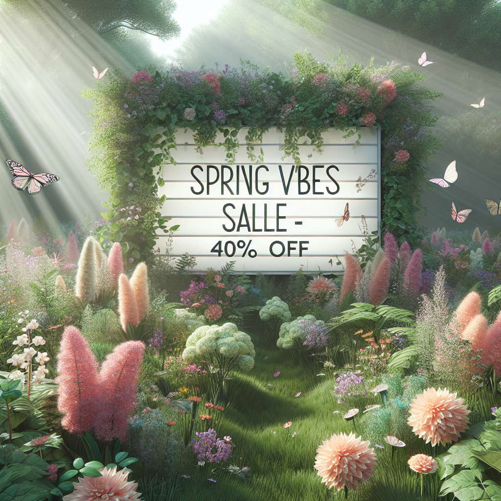 Spring Vibes Sale