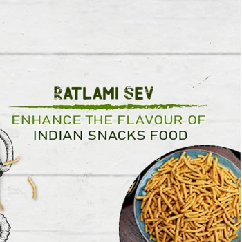  Authentic Ratlami Sev Spicy Namkeen Snack JAI MAHAKAL SWEETS AND NAMKEEN SHOP NO 508HARMALA ROADFOOLMANDI INFRONT OF CHOGANIYA BHAIRAV TEMPLE RATLAM MADHYA PRADESH
