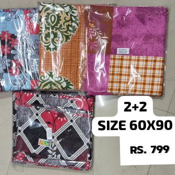 Super Comfortable Bedsheets displayed in a stylish bedroom setting in ROHTAK