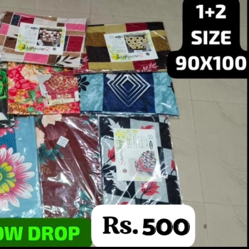 Ultra-soft bedsheet displayed in a stylish bedroom setting in ROHTAK