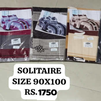 Premium Comfort Best Quality Bedsheet displayed in a bedroom setting in Rohtak.