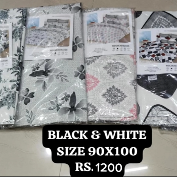 Premium Comfort Best Quality Bedsheet displayed in a bedroom setting in Rohtak.