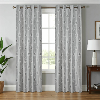 Premium curtains displayed in a stylish setting in Rohtak