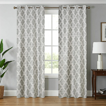 Stylish premium curtains displayed at M/S Parmar Enterprises in Rohtak, showcasing quality and design.